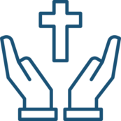 Das Icon steht für ein Online Business mit Gott