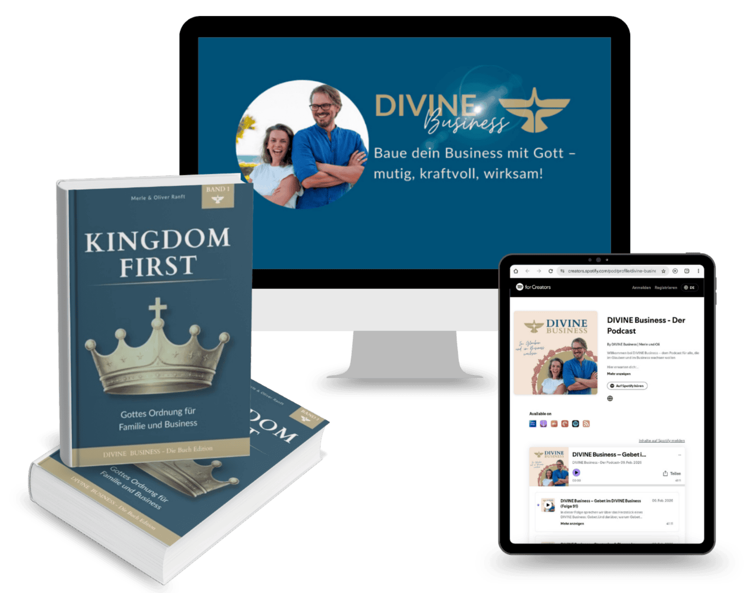 DIVINE Business kennenlernen: Community, Podcast & Buch